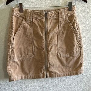 Hollister suede mini skirt